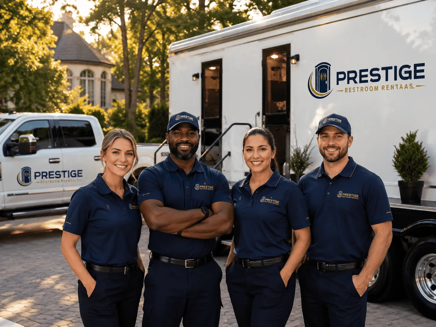 Trusted Luxury Portable Restrooms company in Alma, MI